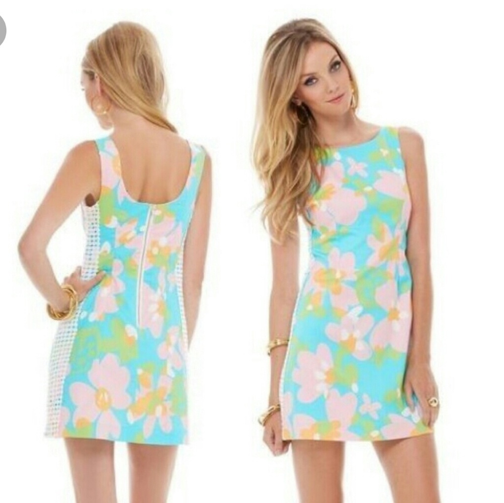 Lilly Pulitzer ‘Delia’ Sheath Mojo Print Dress 00